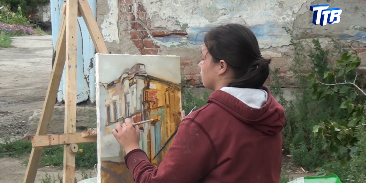 Троицк вновь посетили художники из других городов